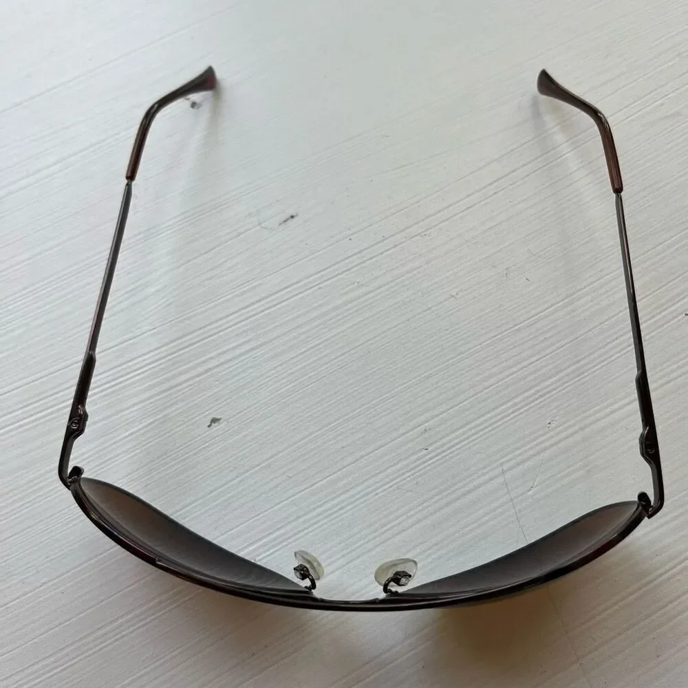 Stauer Flyboy Sunglasses Tortoise Print Metal Frame UV400 Aviator Pilot Style